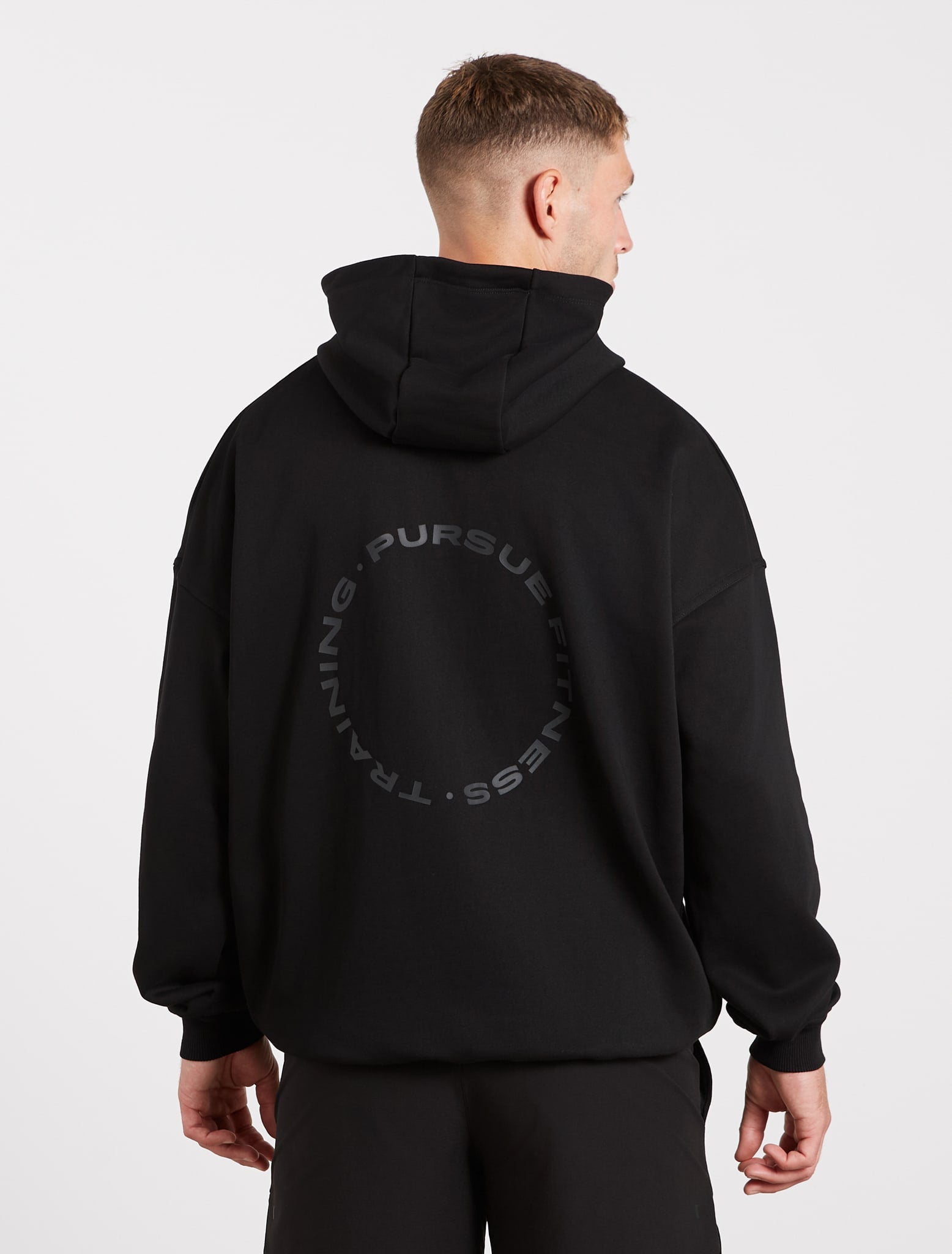 Training Club Relaxed Fit Hoodie - Blackout Pursue Fitness 2