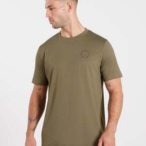 Training Club Relaxed Fit T-Shirt - Dull Olive Pursue Fitness 1