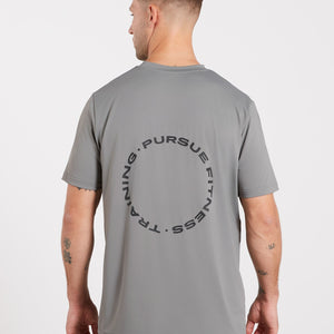 Training Club Relaxed Fit T-Shirt - Storm Grey Pursue Fitness 2
