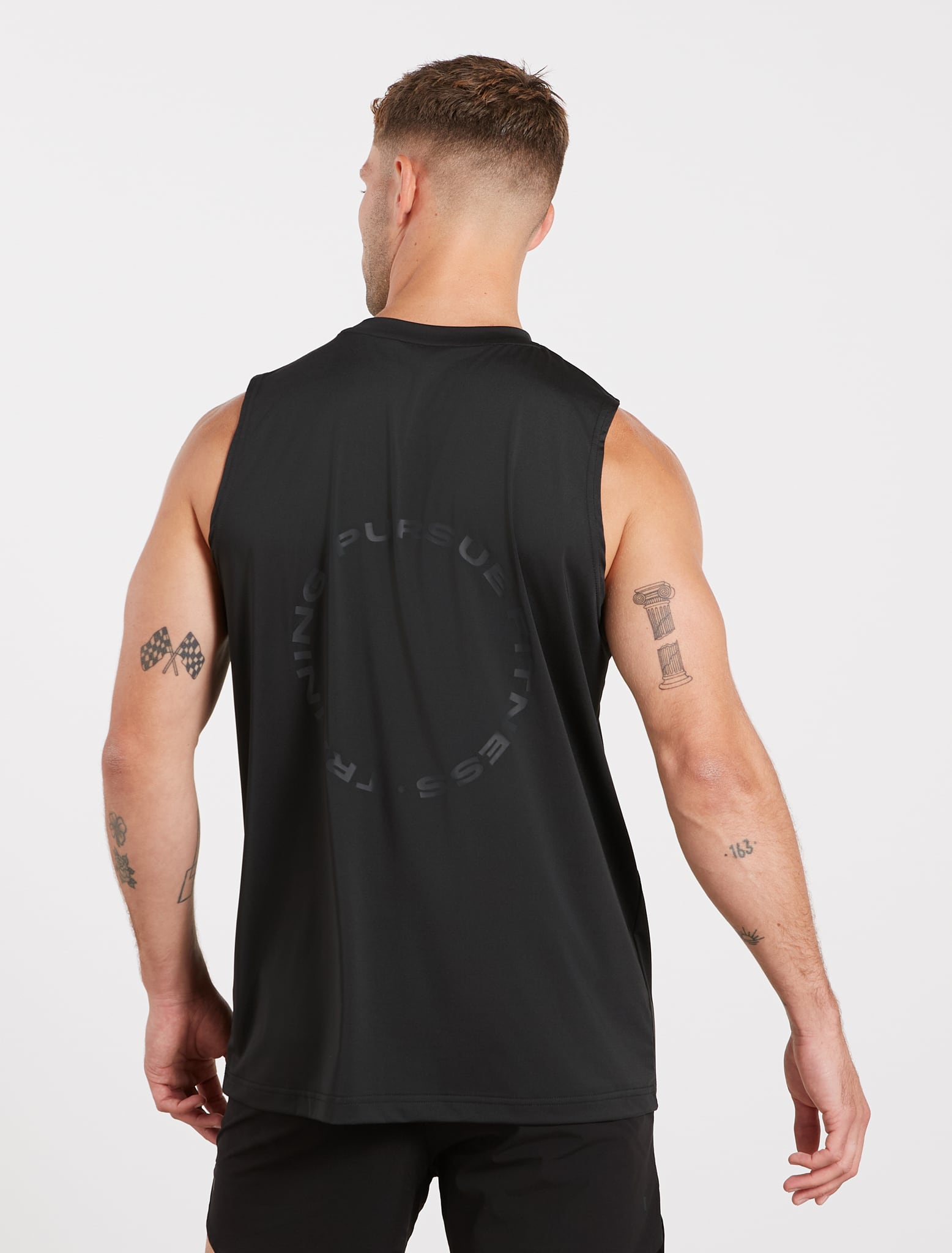 Training Club Relaxed Fit Tank - Blackout Pursue Fitness 2