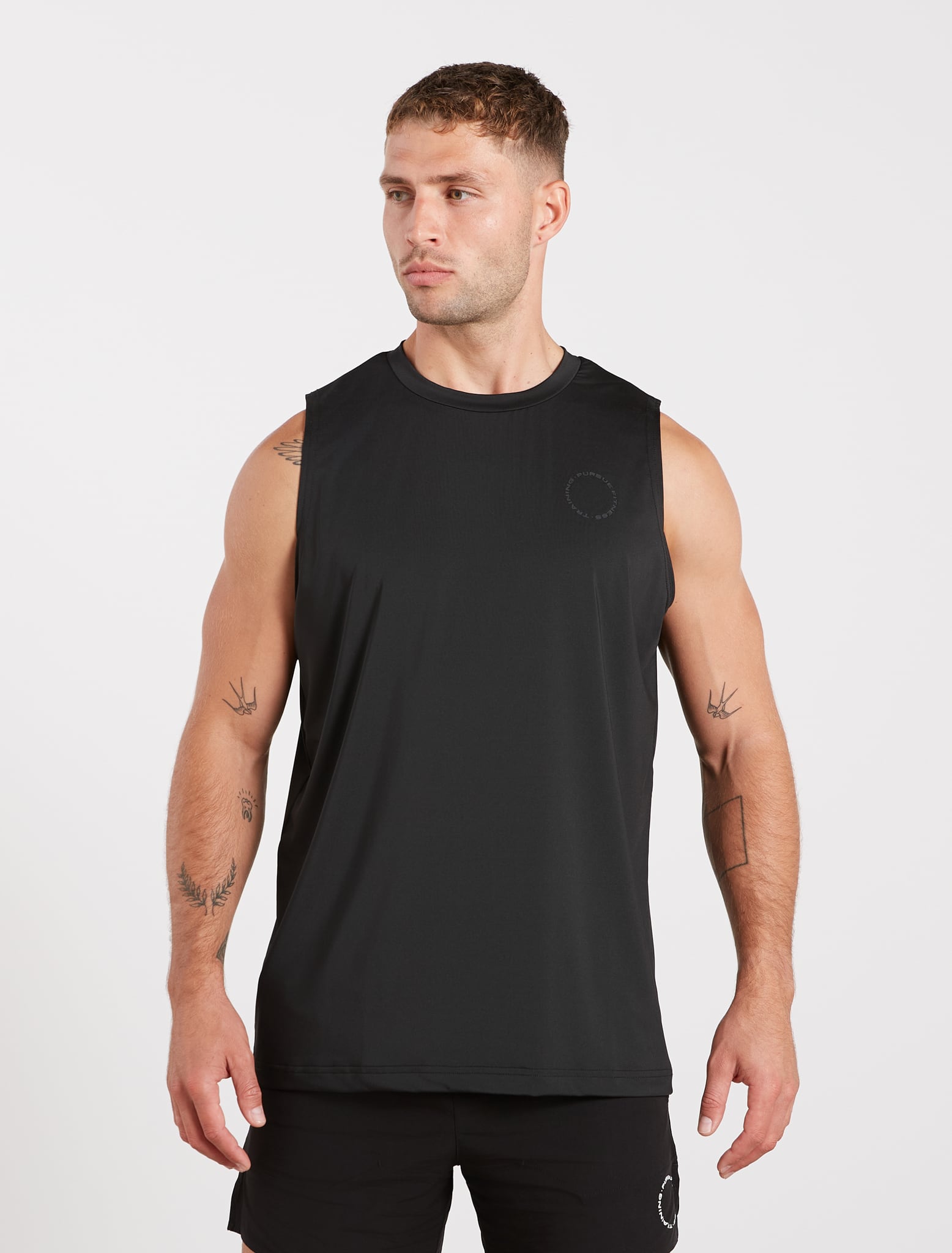 Training Club Relaxed Fit Tank - Blackout Pursue Fitness 1