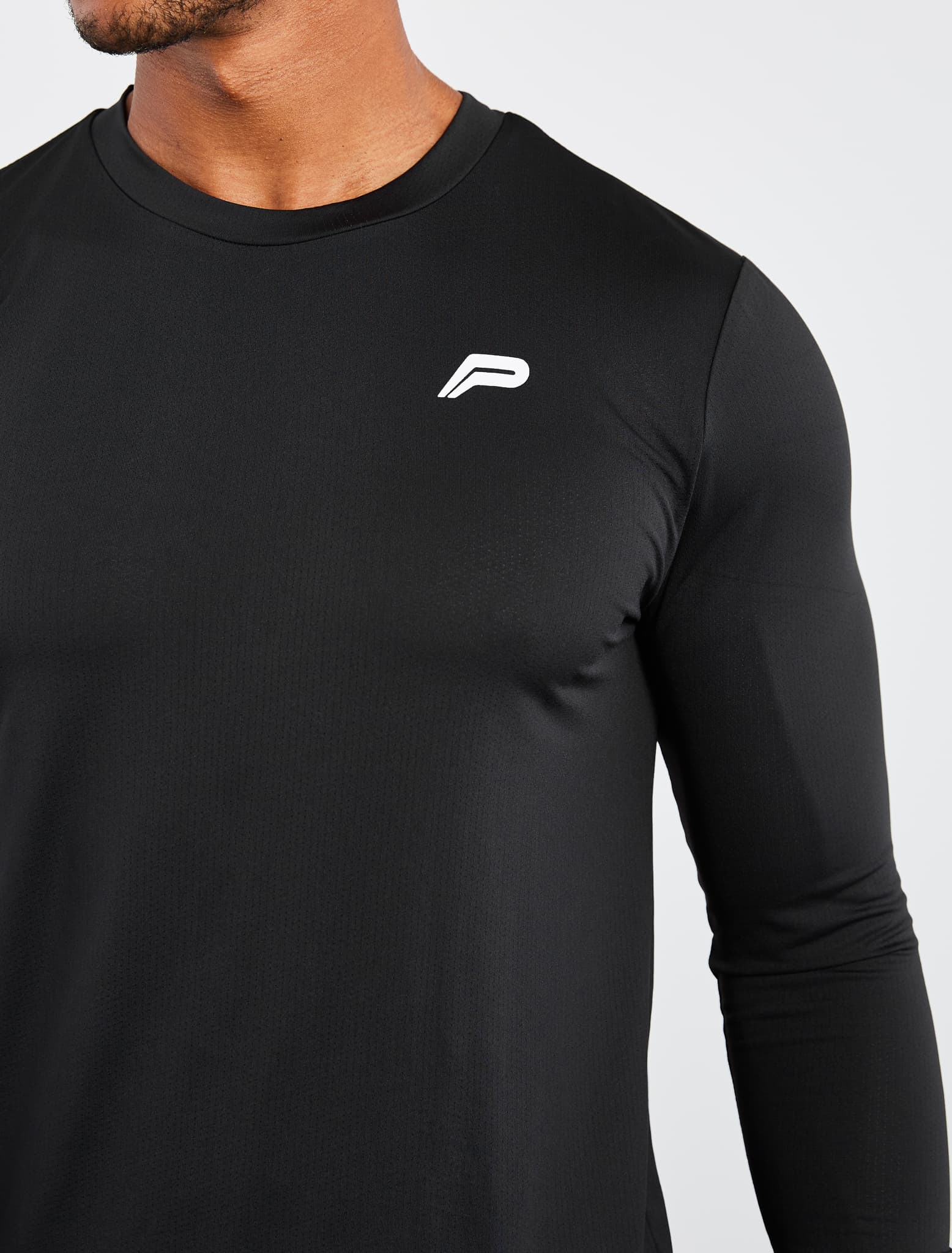 Training Long Sleeve T-Shirt / Black Pursue Fitness 4
