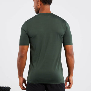 Training T-Shirt / Dark Green Pursue Fitness 2