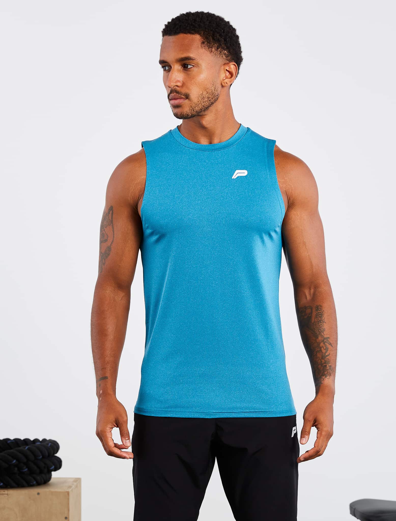 Training Tank / Blue Pursue Fitness 1