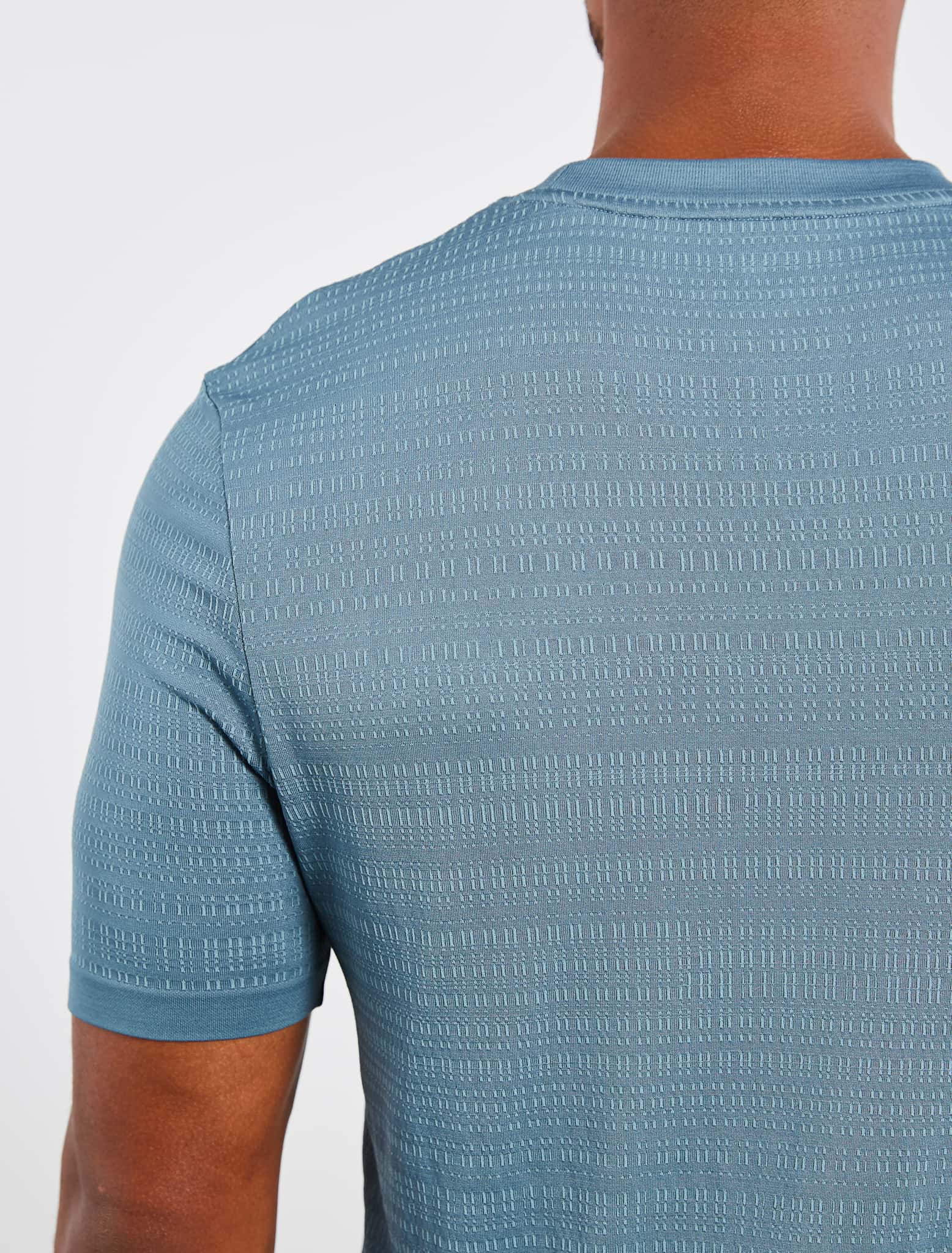 Utility Seamless T-Shirt - Blue Pursue Fitness 2