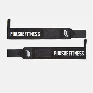 Wrist Wraps / Black.White Pursue Fitness 2