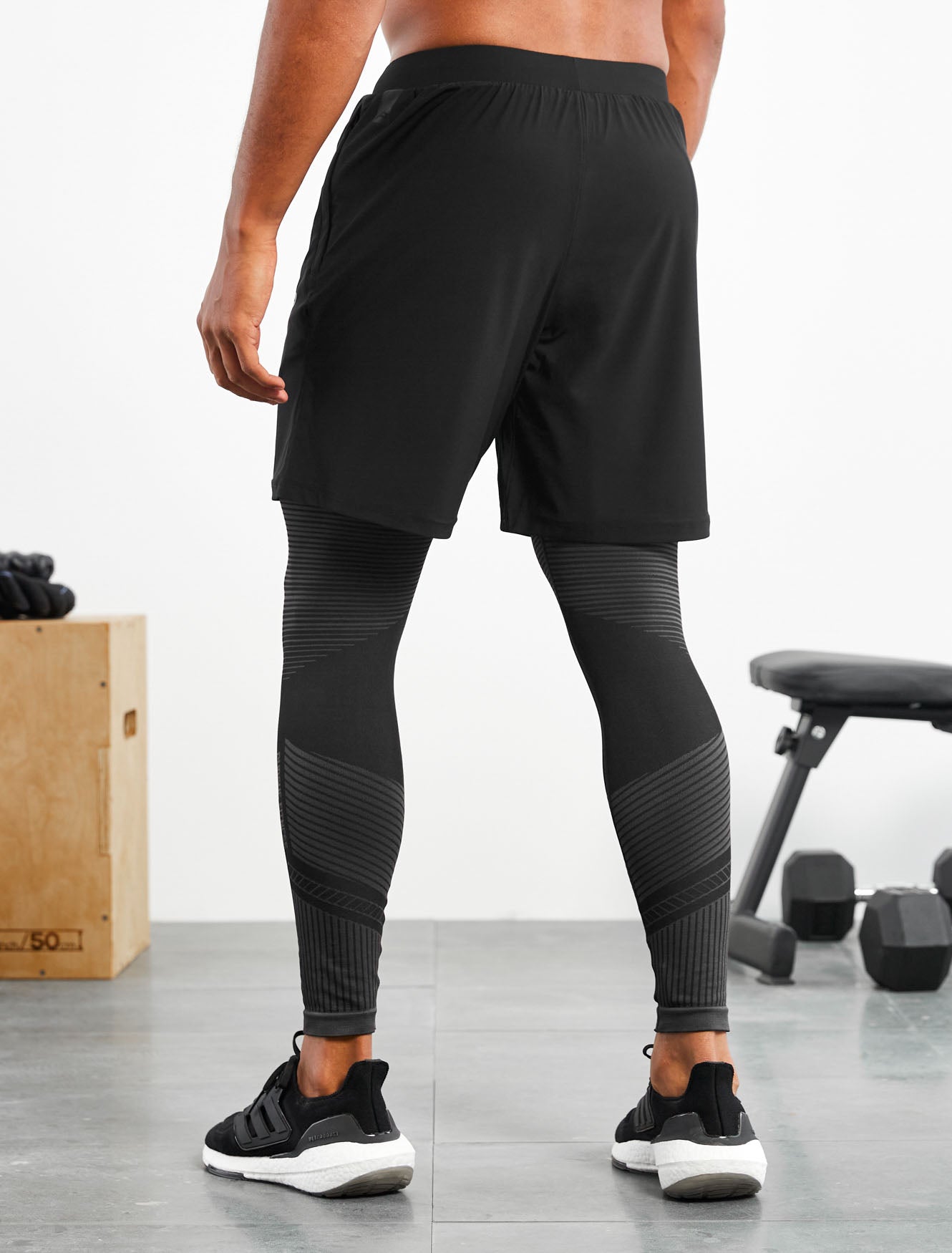 Xeno Seamless Leggings for Men | Black | Pursue Fitness